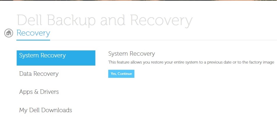Dell windows 10 recovery disk download free